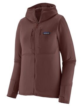Patagonia Women's R1 Thermal Full-Zip Hoody - Maroon